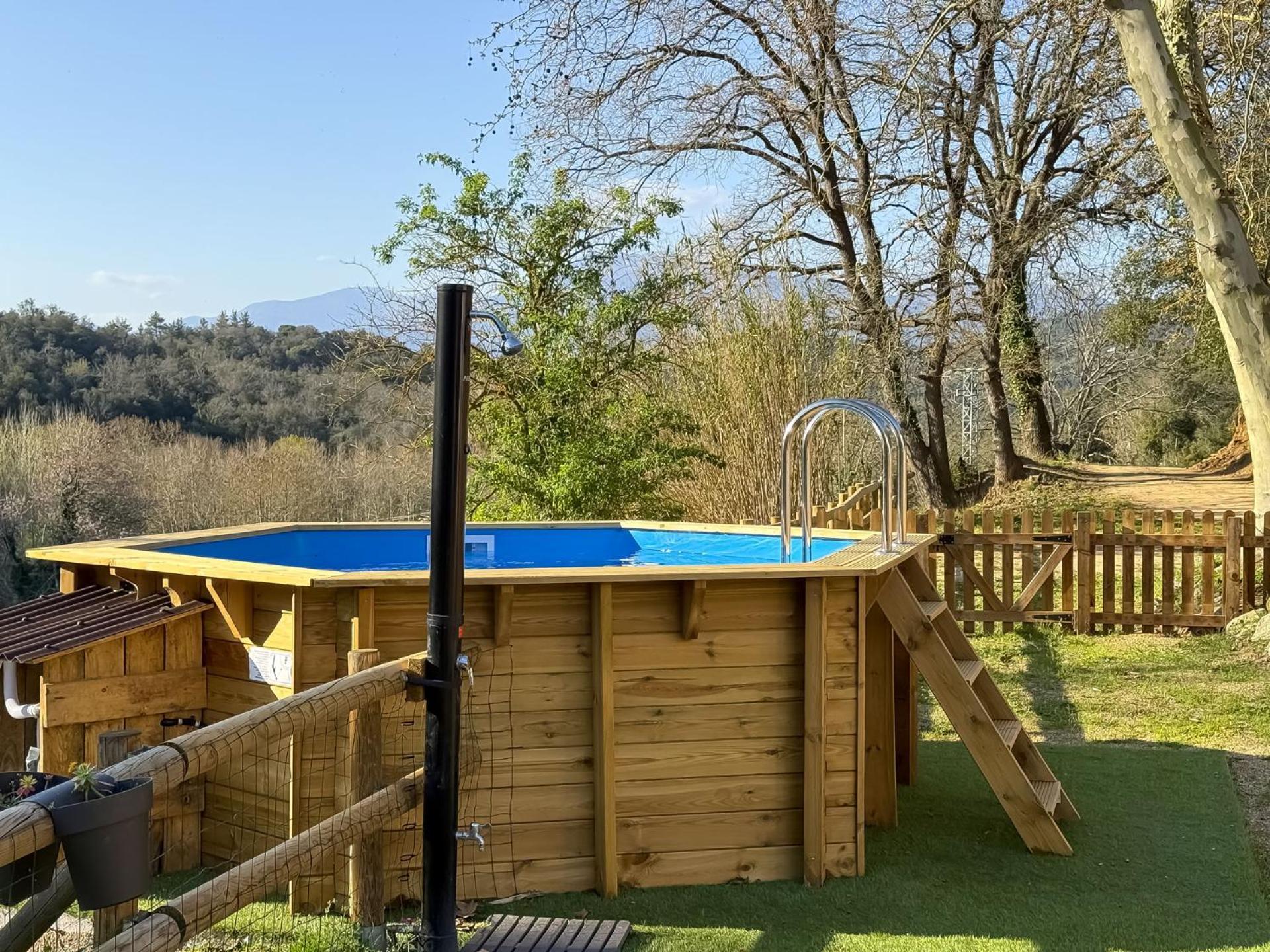 Casa Rural Can Ricos - El Mirador Del Montseny Vallgorguina Экстерьер фото