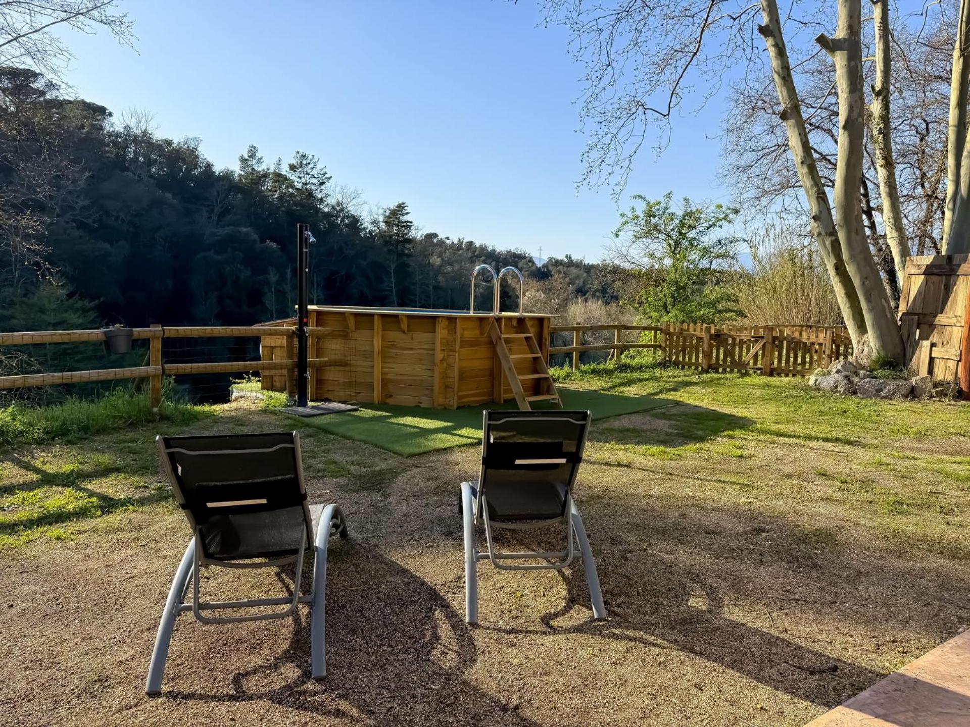 Casa Rural Can Ricos - El Mirador Del Montseny Vallgorguina Экстерьер фото